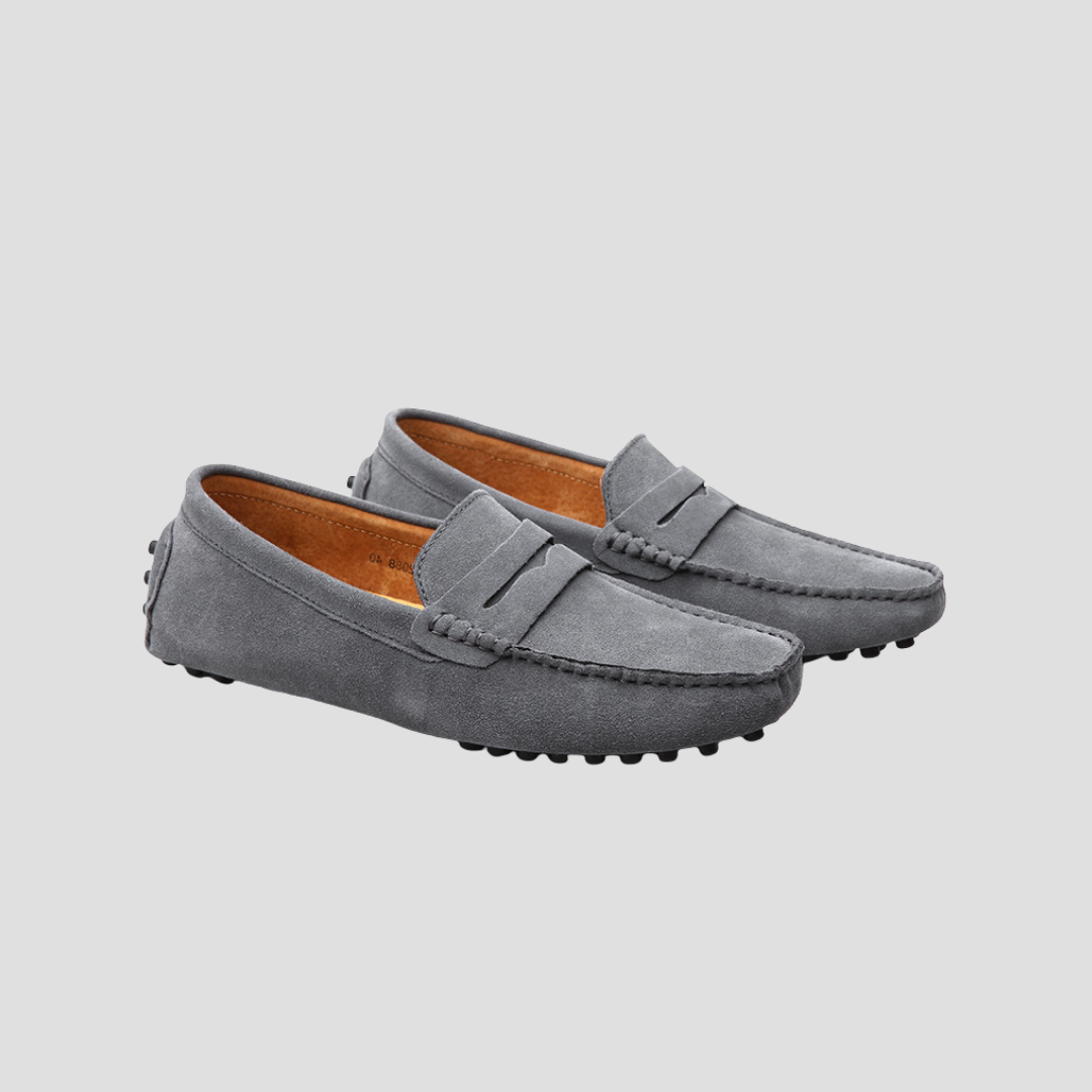 Driving Loafers Mens Slip On Suede Casual by Fairfax Row Clothiers