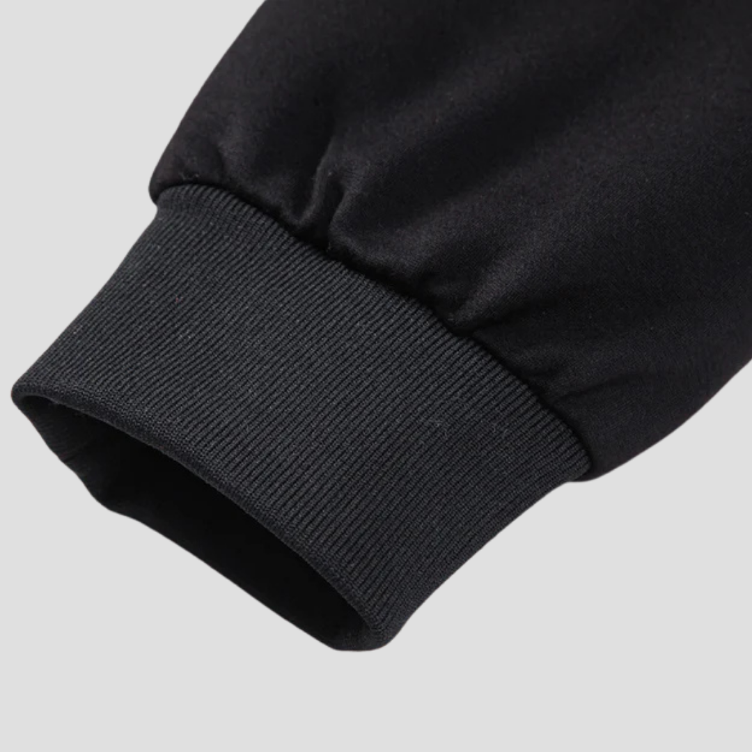 Hooded Puffer Jacket Mens Down Insulated Zip Cotton