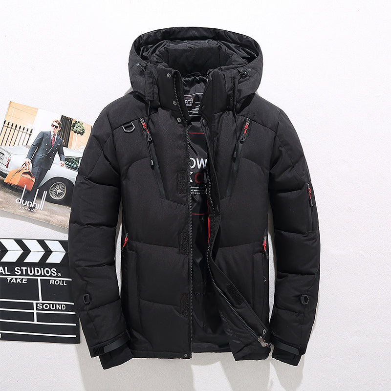 Parka Heavy Duty Waterproof Quilted Insulation Cold Weather