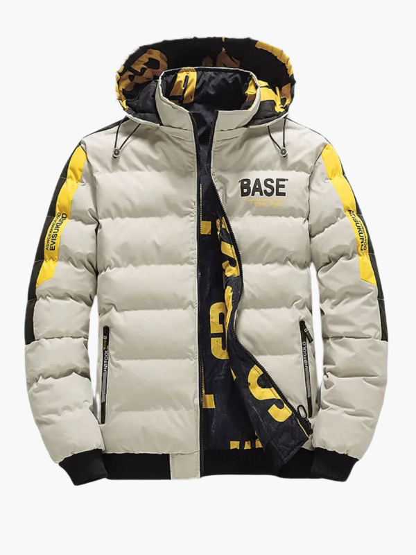 Parka Men Quilted Plush Lined Water Resistant Urban