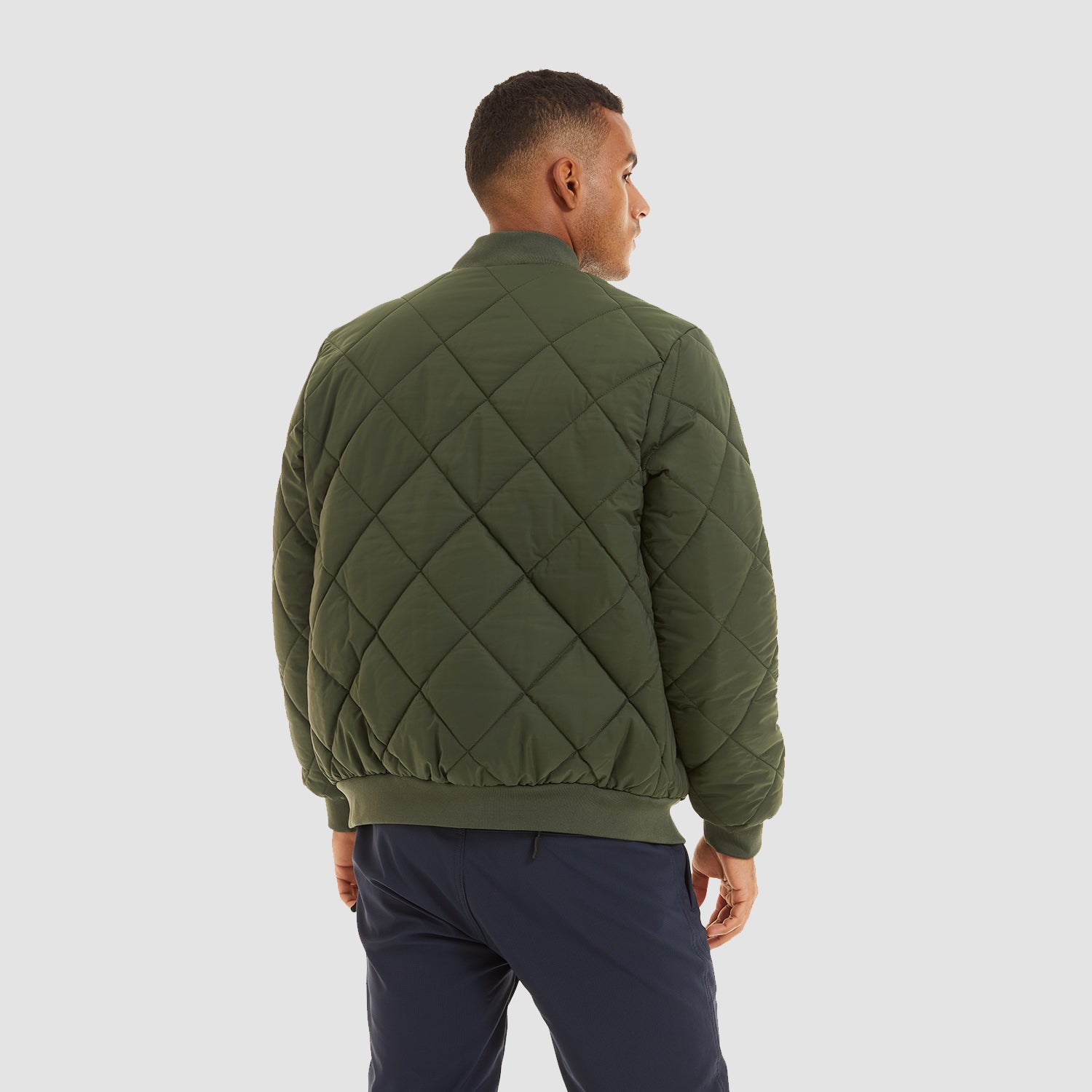 Bomber Jacket Men Thickened Windproof Fleece Casual