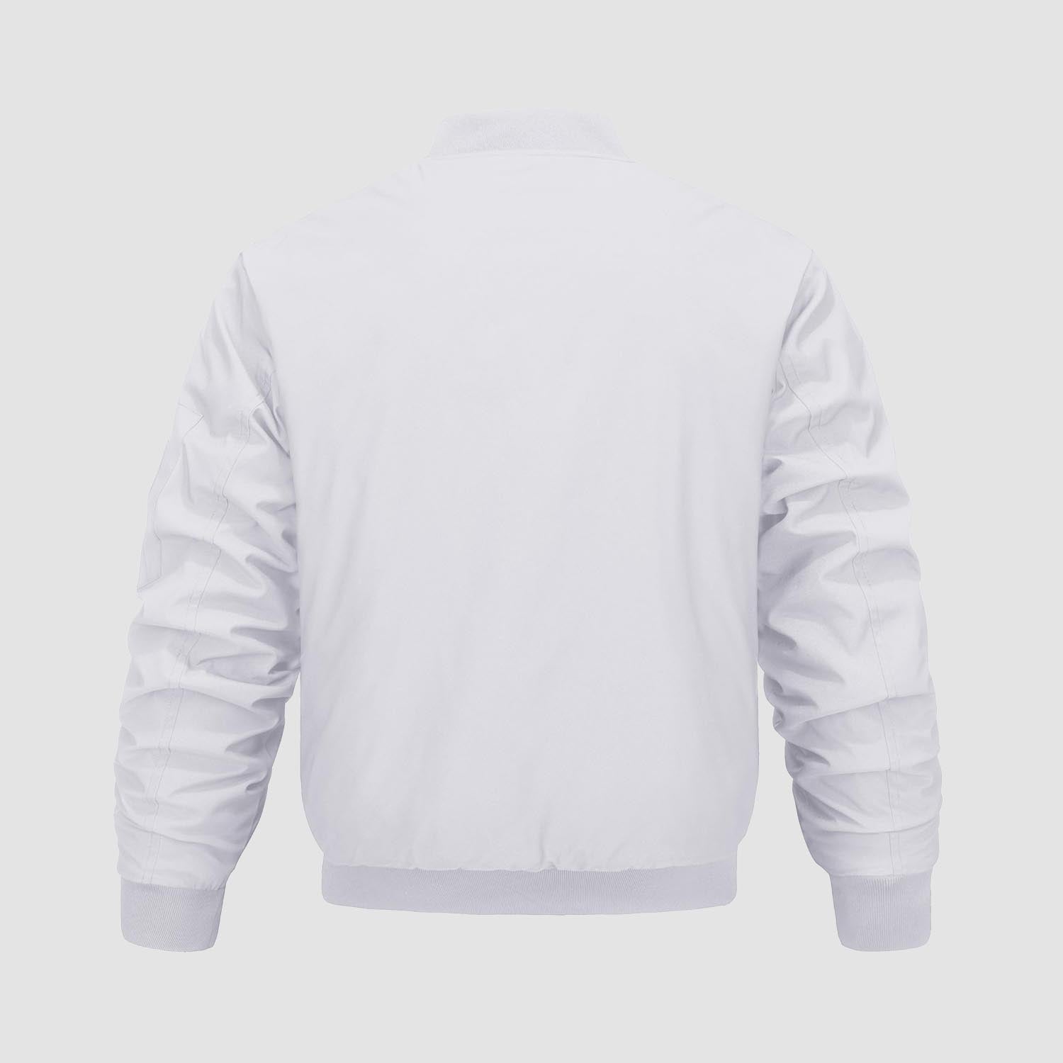 Bomber Jacket Urban Regular Fit Quilted Windproof Polyester